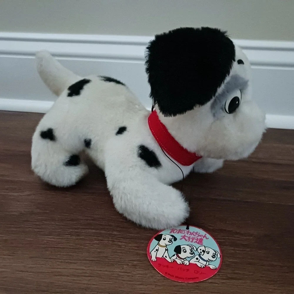 Vintage Toyko Disneyland Patch 101 Dalmatians Plush Dog 9